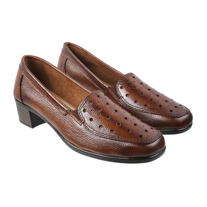 Mochi Women Rust Casual Pumps