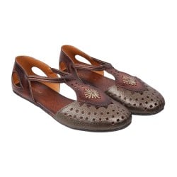 Women Bronze Casual Slip Ons