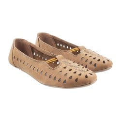 Women Beige Casual Ballerinas