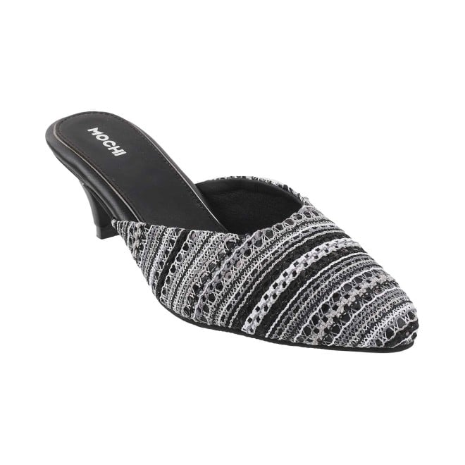 MOCHI Women Black Heels - Buy MOCHI Women Black Heels Online at
