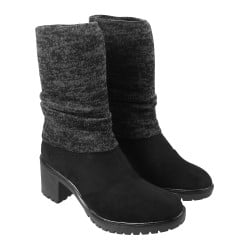 Women Black Party Boots