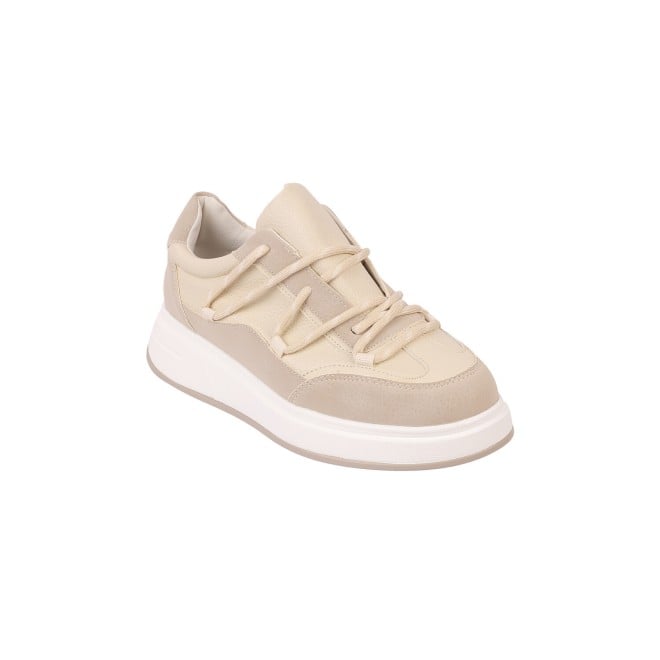 Mochi Women Beige Casual Sneakers (SKU: 31-519-20-36)