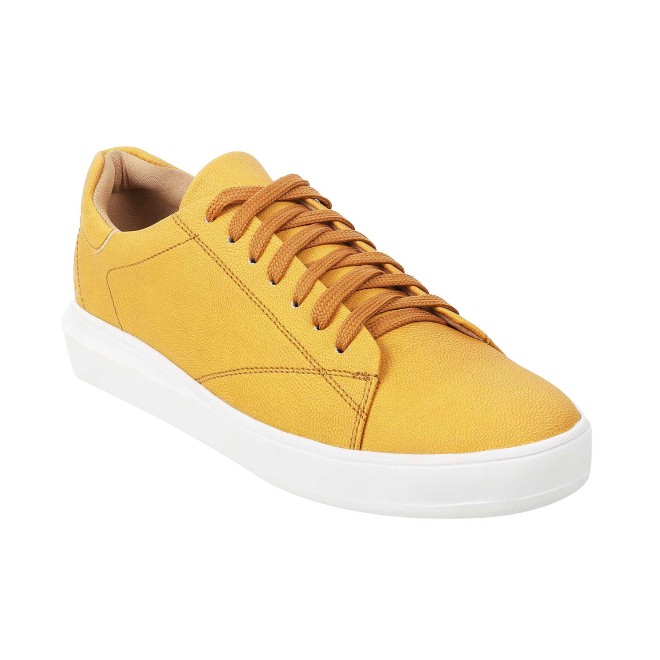 Mochi Yellow Casual Sneakers for Women