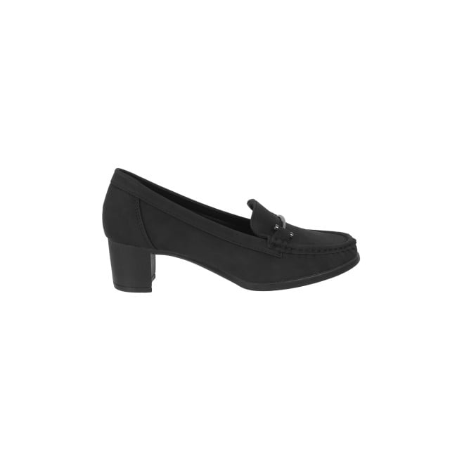 Mochi Women Black Casual Loafers (SKU: 31-54-11-36)