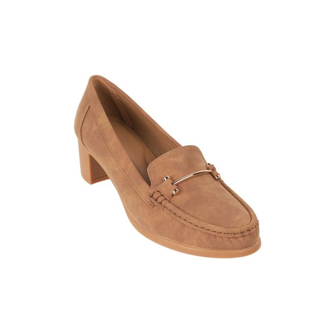 Mochi Women Tan Casual Loafers (SKU: 31-54-23-36)