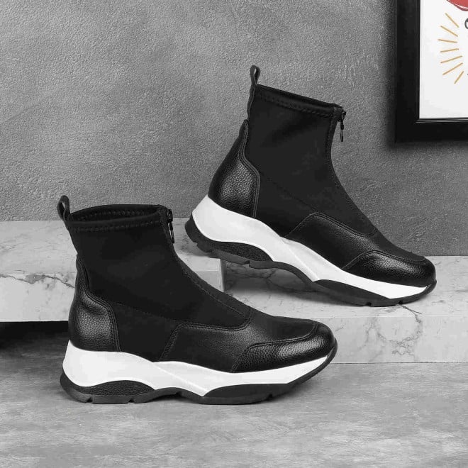 Mochi Women Black Casual Sneakers (SKU: 31-541-11-39)