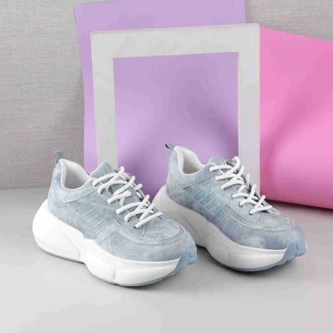 Mochi Women Blue Casual Sneakers (SKU: 31-542-45-36)