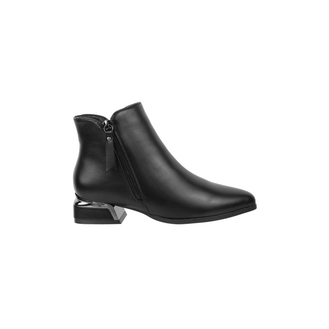 Mochi Women Black Casual Boots (SKU: 31-546-11-36)