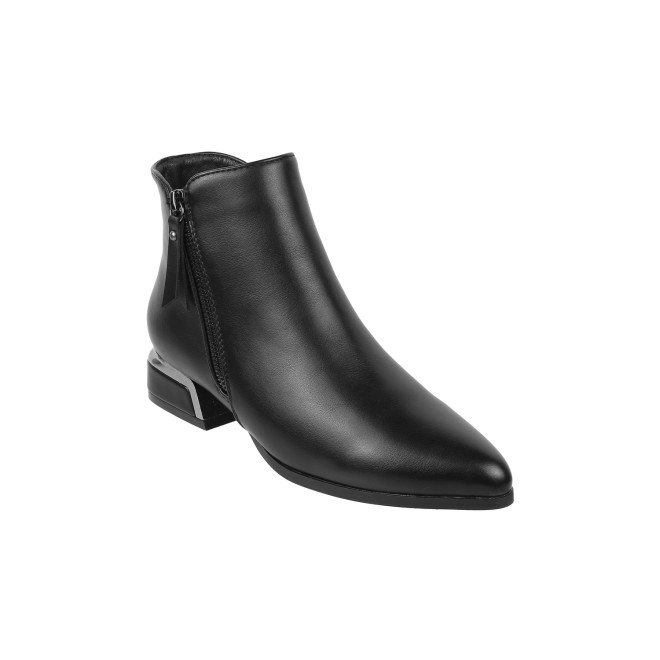 Mochi Women Black Casual Boots (SKU: 31-546-11-40)