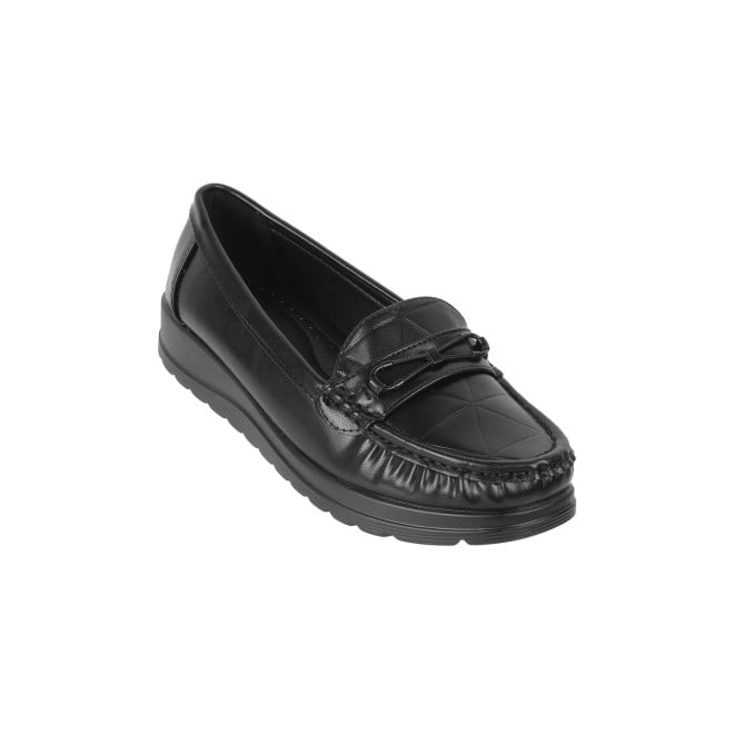 Mochi Women Black Casual Loafers (SKU: 31-547-11-40)