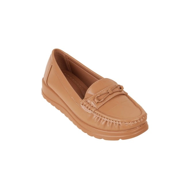 Mochi Women Khaki Casual Loafers (SKU: 31-547-62-36)