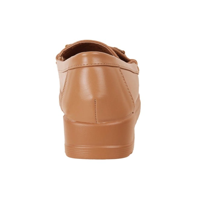 Mochi Women Khaki Casual Loafers (SKU: 31-547-62-37)