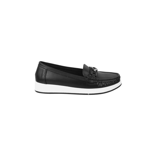 Mochi Women Black Casual Loafers (SKU: 31-548-11-36)