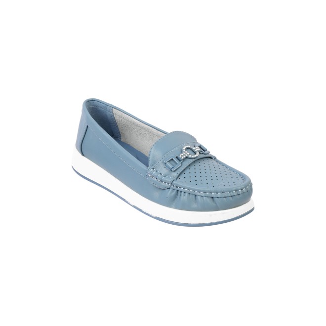 Mochi Women Blue Casual Loafers (SKU: 31-548-45-36)