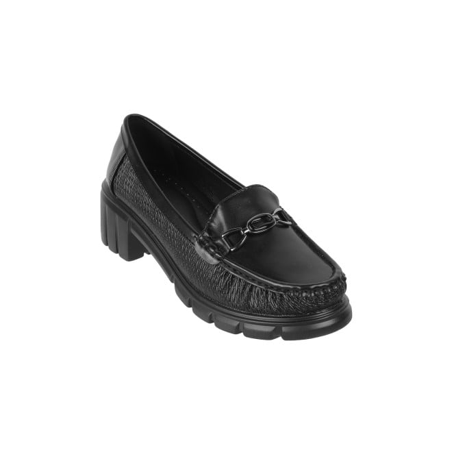 Mochi Women Black Casual Loafers (SKU: 31-549-11-36)