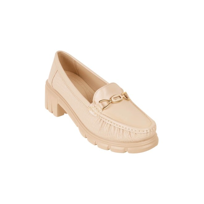 Mochi Women Beige Casual Loafers (SKU: 31-549-20-36)