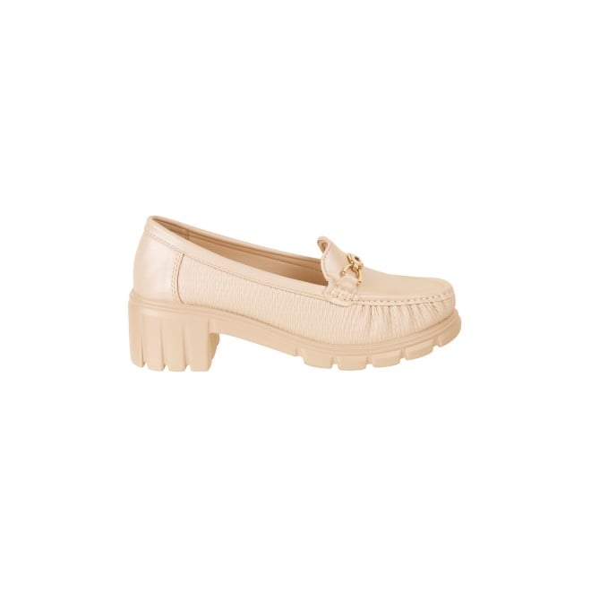 Mochi Women Beige Casual Loafers (SKU: 31-549-20-36)