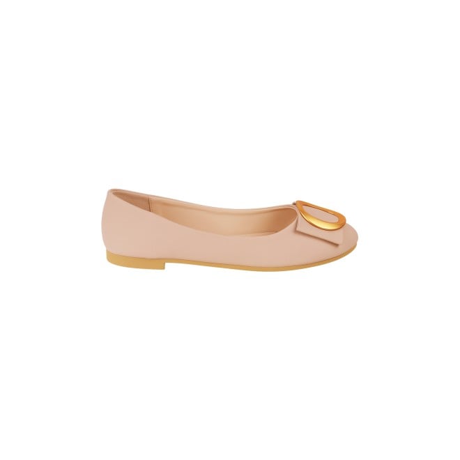 Mochi Women Beige Casual Ballerinas (SKU: 31-550-20-36)