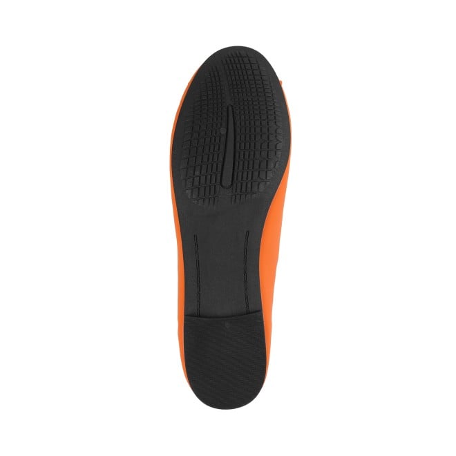 Mochi Women Orange Casual Ballerinas (SKU: 31-550-25-36)