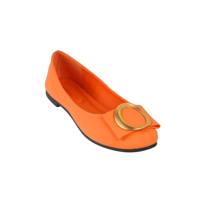 Mochi Women Orange Casual Ballerinas (SKU: 31-550-25-38)