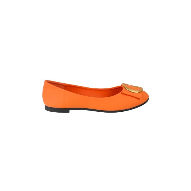 Mochi Women Orange Casual Ballerinas (SKU: 31-550-25-38)