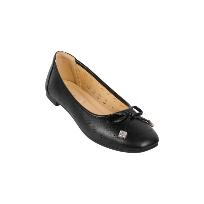 Mochi Women Black Casual Ballerinas (SKU: 31-551-11-36)