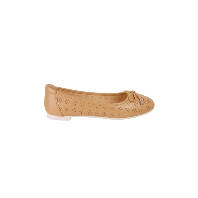 Mochi Women Beige Casual Ballerinas (SKU: 31-551-20-36)