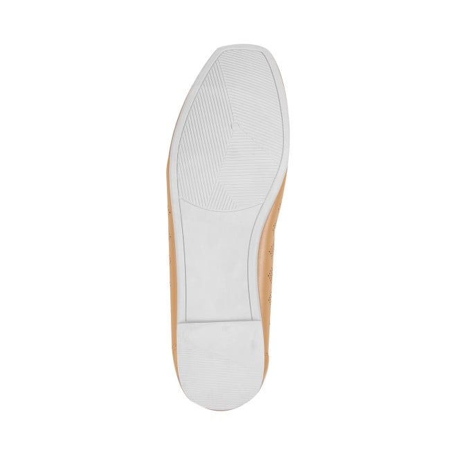 Mochi Women Beige Casual Ballerinas (SKU: 31-551-20-36)