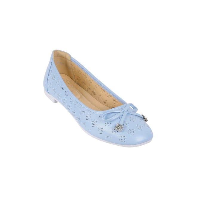 Mochi Women Blue Casual Ballerinas (SKU: 31-551-45-36)