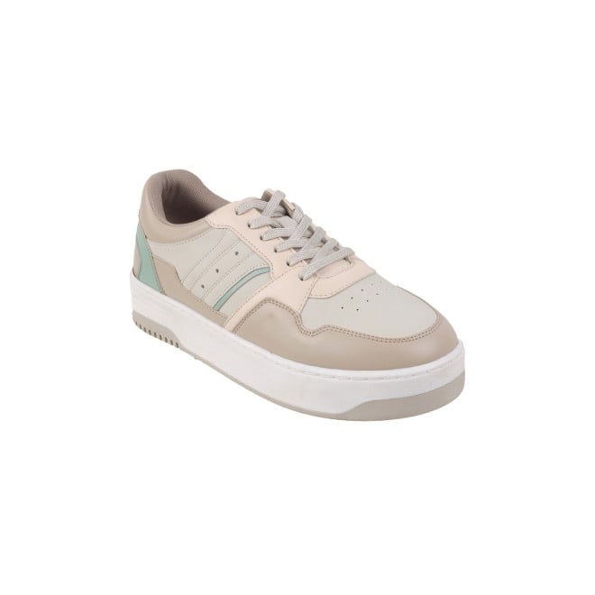 Mochi Women Beige Casual Sneakers (SKU: 31-569-20-36)