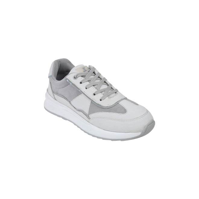 Mochi Women Grey Sports Sneakers