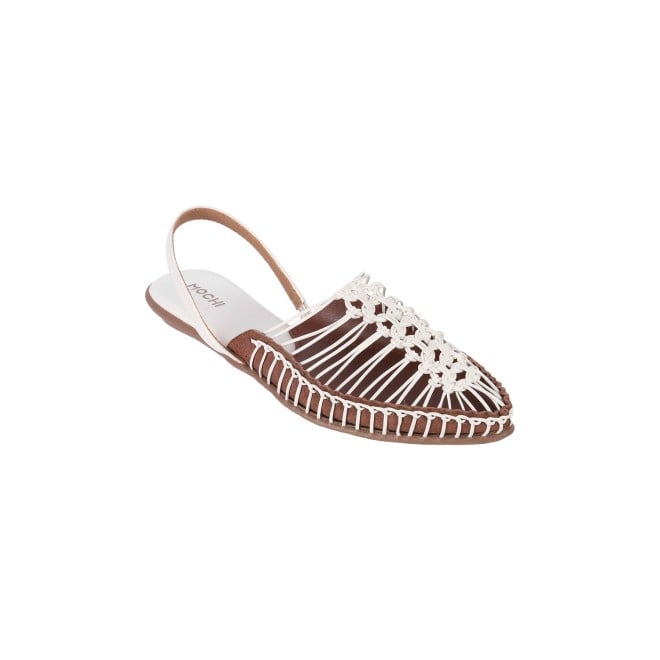 Mochi Women White Casual Clogs (SKU: 31-612-16-36)