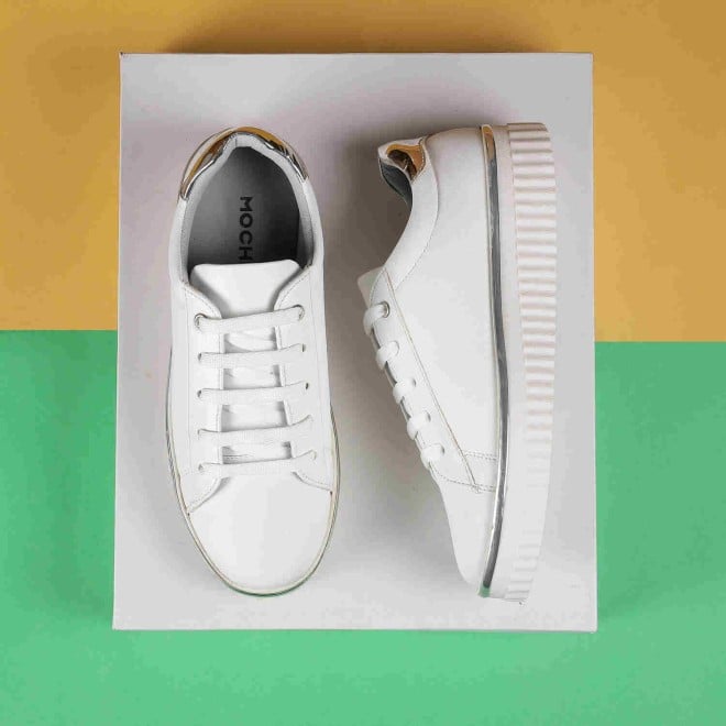 Mochi Women White Casual Sneakers (SKU: 31-639-16-37)
