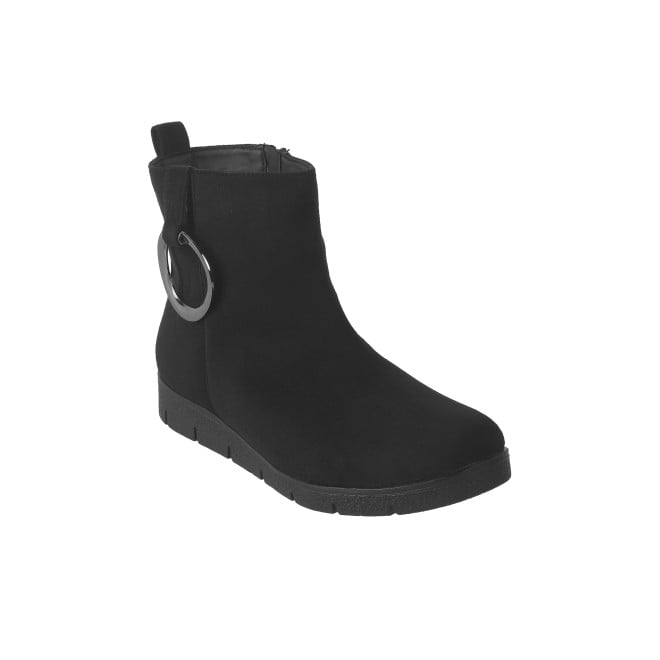 Mochi Women Black Party Boots