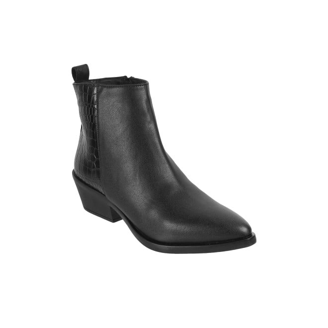 Mochi Women Black Party Boots