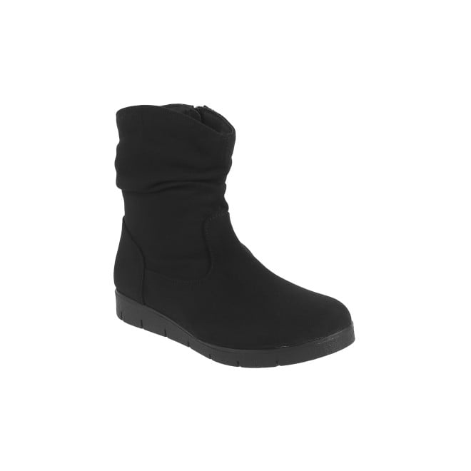 Mochi Women Black Party Boots