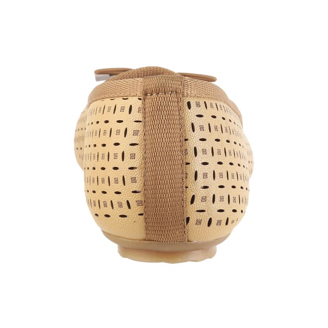 Mochi Women Beige Casual Ballerinas (SKU: 31-667-89-37)