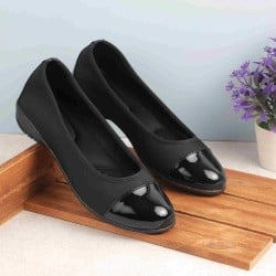 Women Black Casual Ballerinas