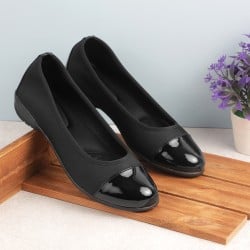 Women Black Casual Ballerinas