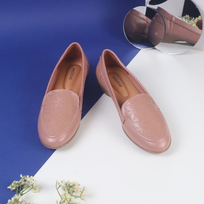 Mochi Women Pink Casual Ballerinas