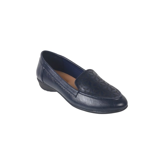 Mochi Women Blue Casual Ballerinas