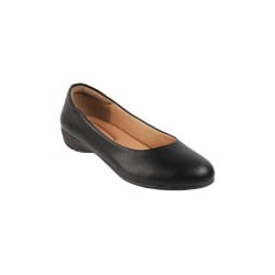 Women Black Casual Slip-Ons