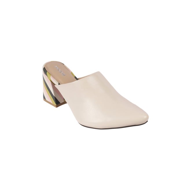 Mochi Women White Casual Clogs (SKU: 31-685-16-36)