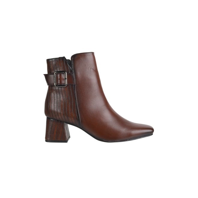 Mochi Women Brown Party Boots (SKU: 31-687-12-36)