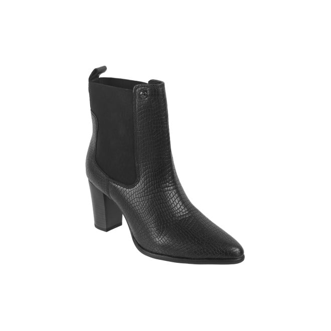 Mochi Women Black Casual Boots (SKU: 31-688-11-36)