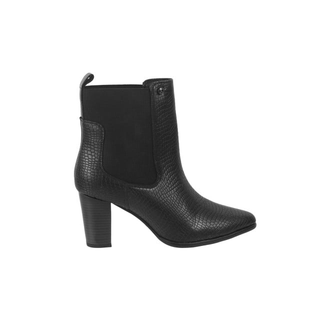 Mochi Women Black Casual Boots (SKU: 31-688-11-36)