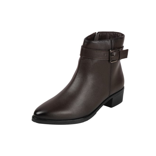 Mochi Women Brown Party Boots (SKU: 31-69-12-36)