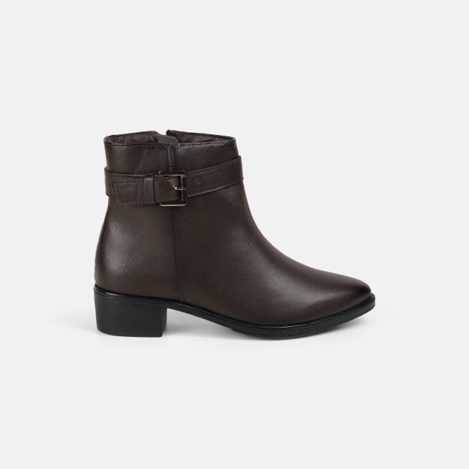 Mochi Women Brown Party Boots (SKU: 31-69-12-36)