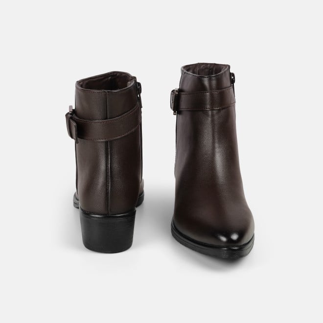 Mochi Women Brown Party Boots (SKU: 31-69-12-36)