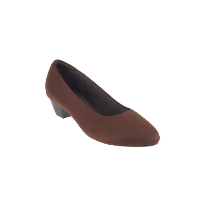 Mochi Women Brown Casual Pumps (SKU: 31-696-12-36)